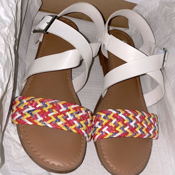 SO Braided Sandals, sz 7.5 - Picture 3 of 4